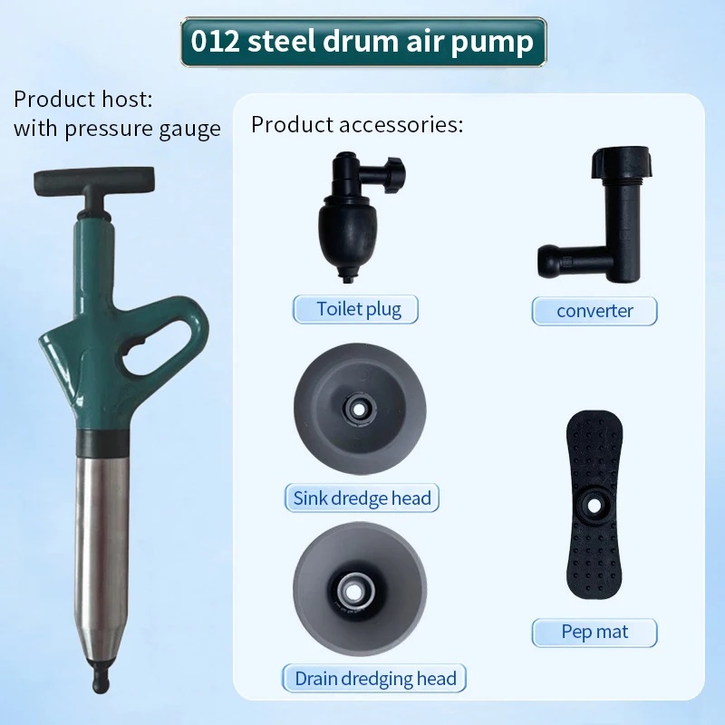 Pneumatic Toilet Dredger Stain - Plunger Toilet ulasan dan harga