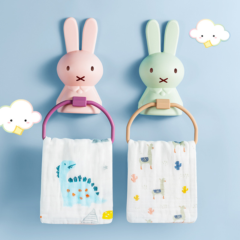 Cute Miffy Non Perforated Towe - Home Edit Bathroom Storage ulasan dan harga