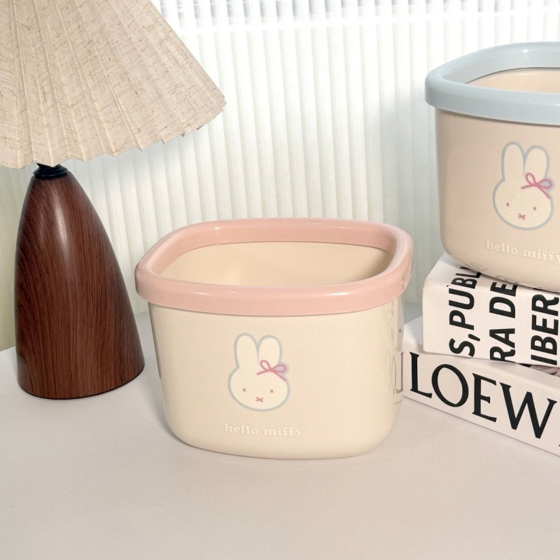 Kawaii Miffy Cute Miffy Deskto - Home Edit Bathroom Storage ulasan dan harga