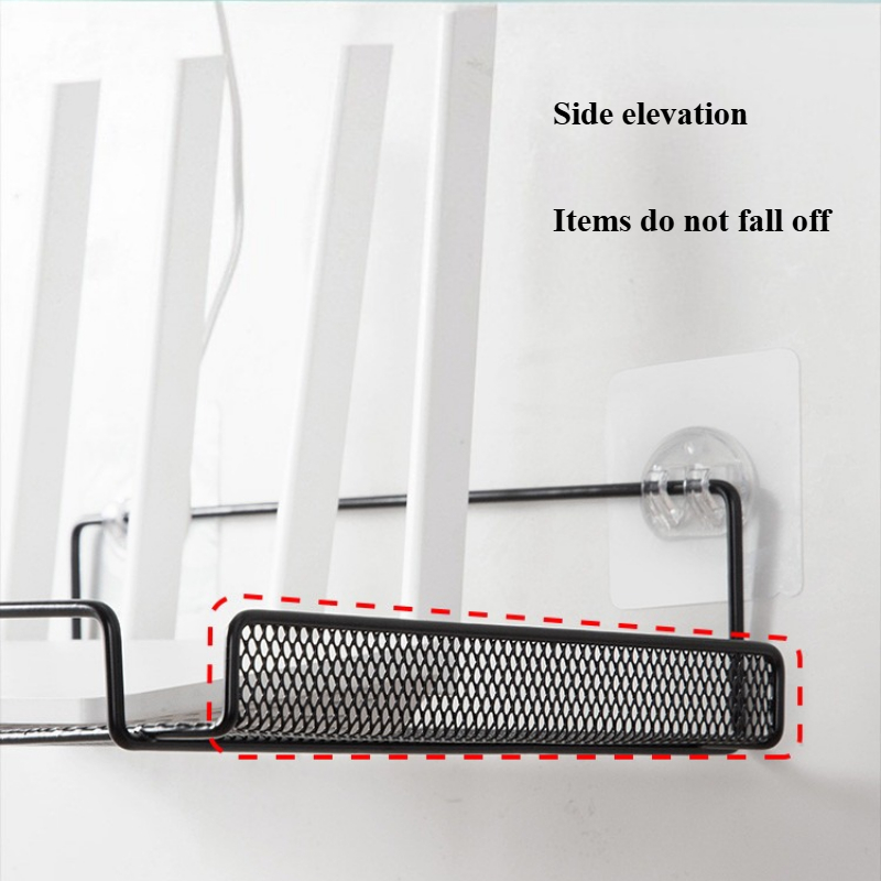 No‑Drill Wall Mount Router She - Home Bathroom Organizer ulasan dan harga