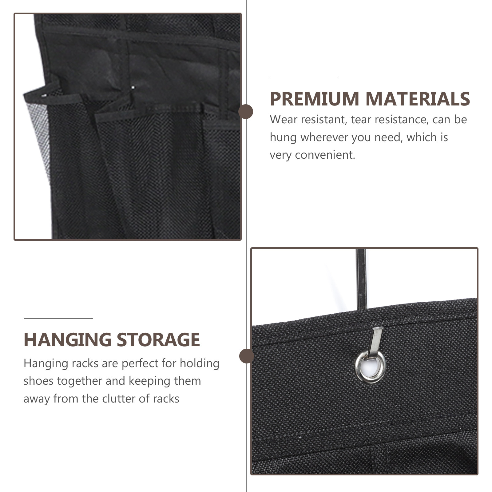 1pcs 24-Grid Shoe Shoe Hanging - Home Bathroom Organizer ulasan dan harga