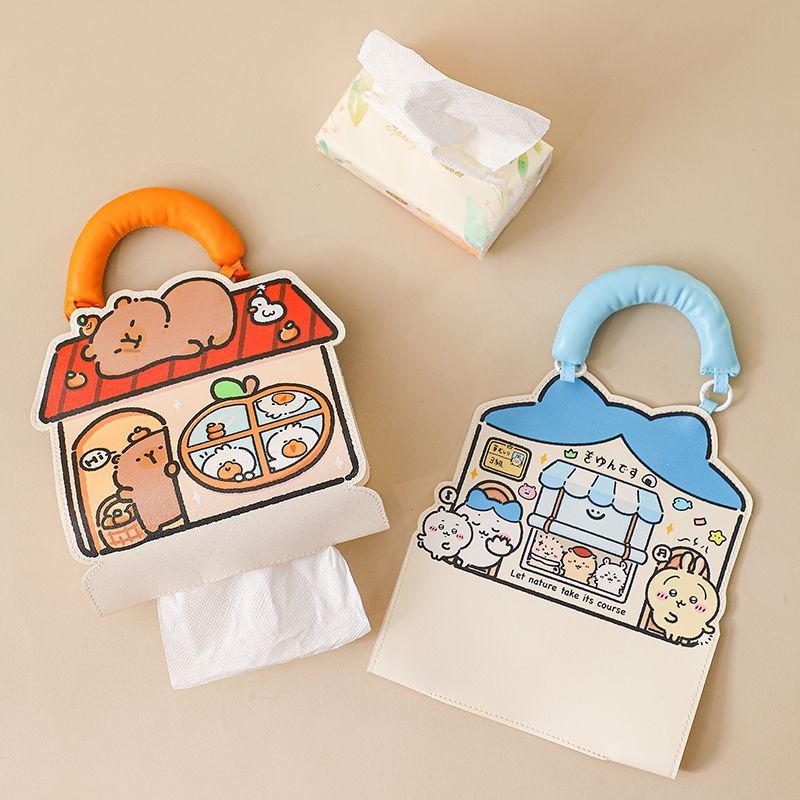 Kawaii Anime Chiikawa Wall Mou - Home Edit Bathroom Storage ulasan dan harga
