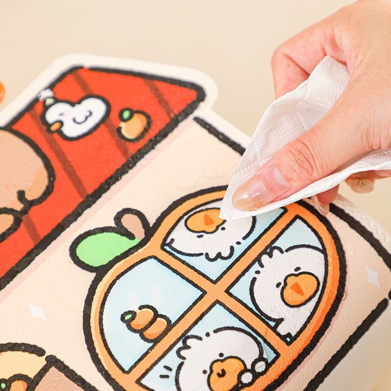 Kawaii Anime Chiikawa Wall Mou - Home Edit Bathroom Storage ulasan dan harga