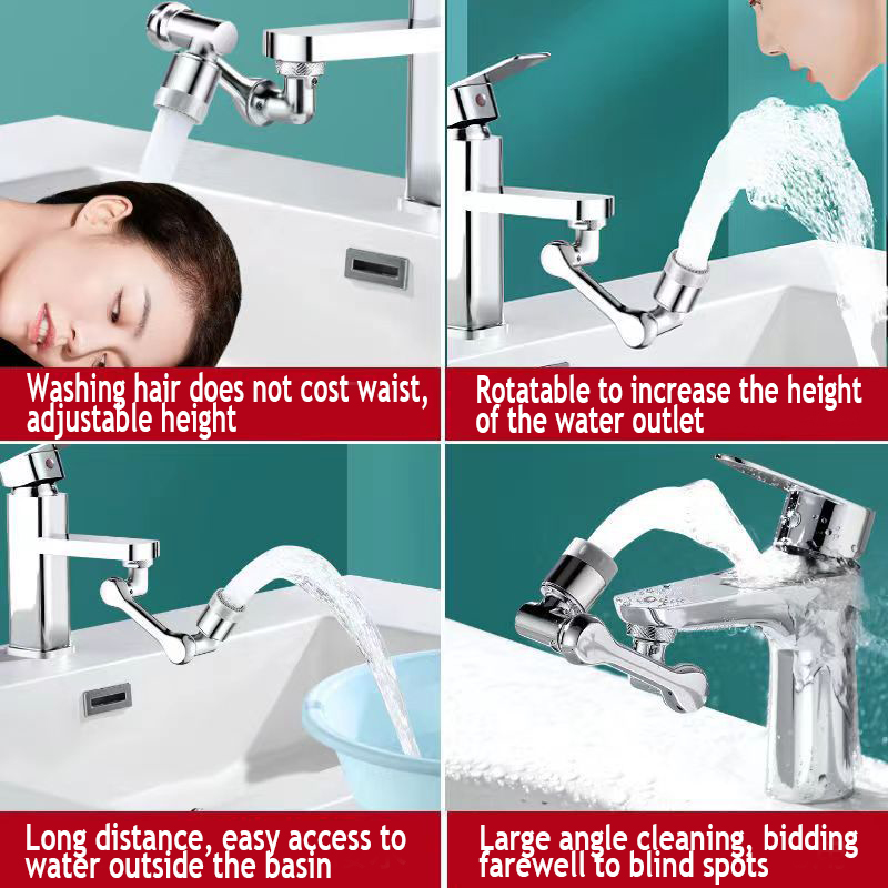 Universal 1080°Rotatable Adjus - Basin Mixer Tap ulasan dan harga