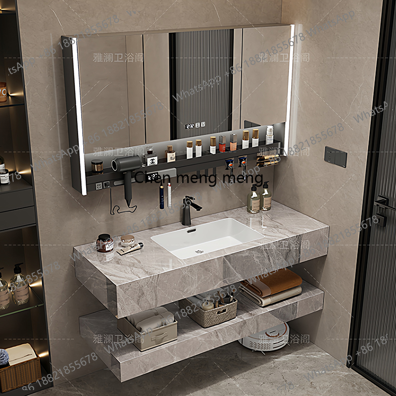 Paper Drawers Cupboard Decorat - Home Bathroom Vanity Combo ulasan dan harga