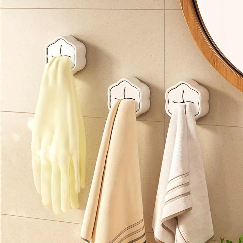 6PCS Self Adhesive Towel Holde - Home Bathroom Organizer ulasan dan harga