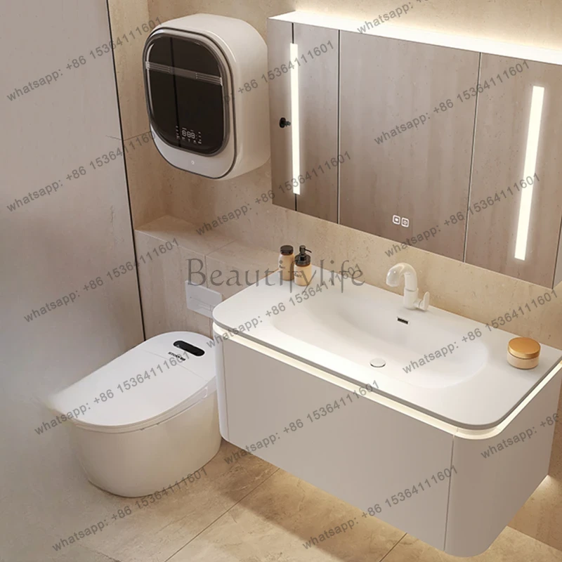 LSLight Bathroom Cabinet Woode - Home Bathroom Vanity Combo ulasan dan harga